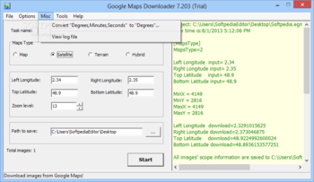 Google Maps Downloader screenshot 2