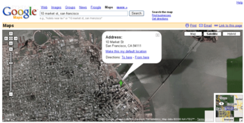 Google Maps for Internet Explorer and Windows screenshot 3