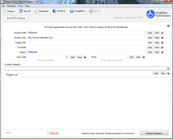 Google Product Feed Generator Lite screenshot 6
