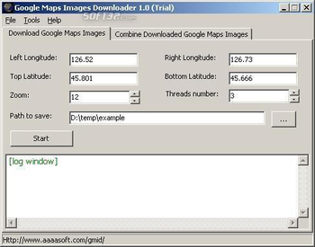 Google Satellite Maps Downloader screenshot 3