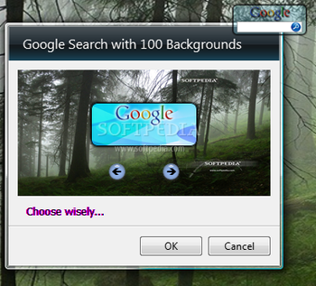 Google Search with 100 Backgrounds screenshot 2
