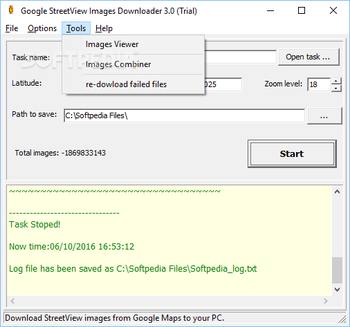 Google StreetView Images Downloader screenshot 3