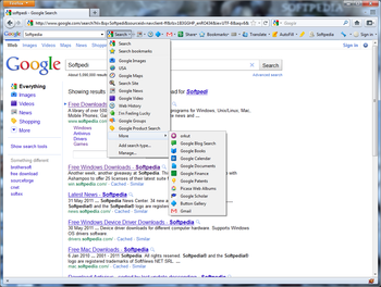 Google Toolbar for Firefox screenshot 3