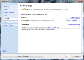 Google Toolbar screenshot 11