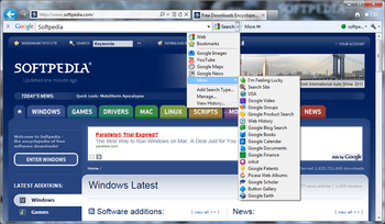 Google Toolbar screenshot 3