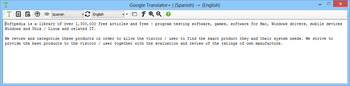 Google Translator+ (formerly Google translate) screenshot