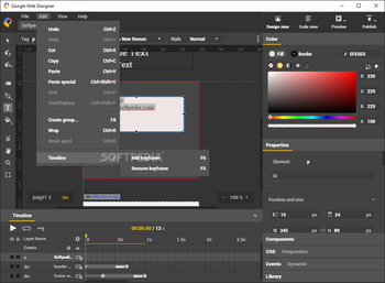 Google Web Designer screenshot 4