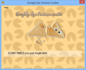 Googly Eye Fortune Cookie screenshot