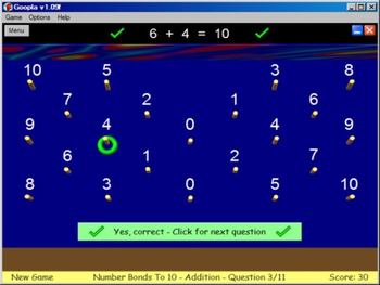 Goopla Number Bonds screenshot