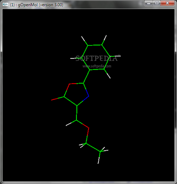 gOpenMol screenshot 2