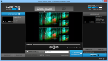 GoPro CineForm Studio Professional screenshot