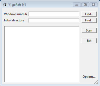 goRefs screenshot