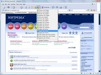 GoSuRF Browser screenshot