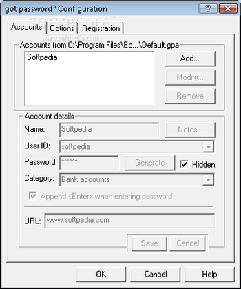 Got password? screenshot 2