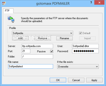 gotomaxx PDFMAILER screenshot 16