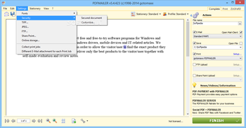 gotomaxx PDFMAILER screenshot 4