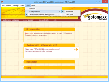 gotomaxx PDFMAILER screenshot 9