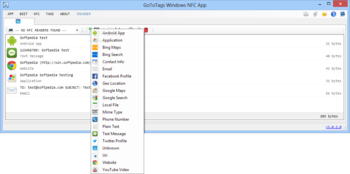 GoToTags Windows NFC App screenshot 2