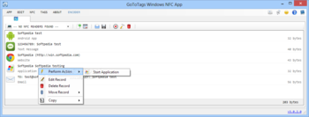 GoToTags Windows NFC App screenshot 3