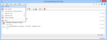 GoToTags Windows NFC App screenshot 4