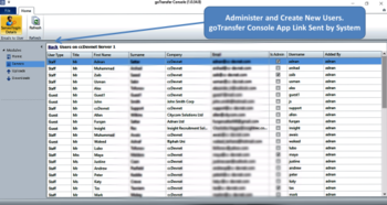 goTransfer Managed File Transfer  screenshot 3