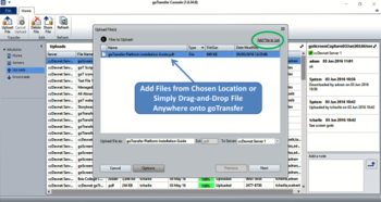 goTransfer Managed File Transfer  screenshot 4