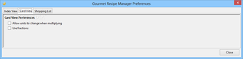 Gourmet Recipe Manager screenshot 10
