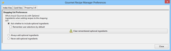 Gourmet Recipe Manager screenshot 11