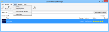 Gourmet Recipe Manager screenshot 7