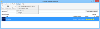 Gourmet Recipe Manager screenshot 8