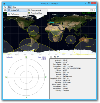 GPREDICT screenshot 21