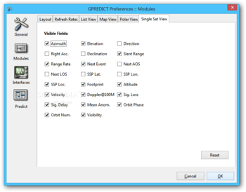 GPREDICT screenshot 31