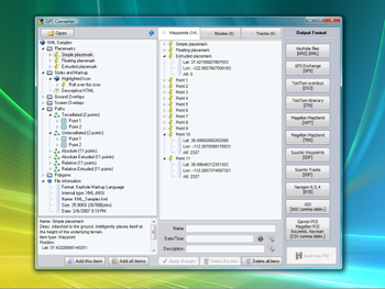 GPS Converter screenshot