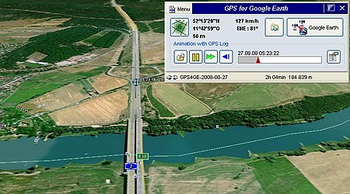 GPS for Google Earth screenshot 2