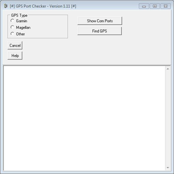 GPS Port Checker screenshot