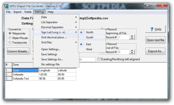 GPS Utility Import File Converter screenshot 3