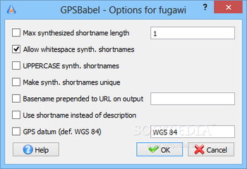 GPSBabel screenshot 3