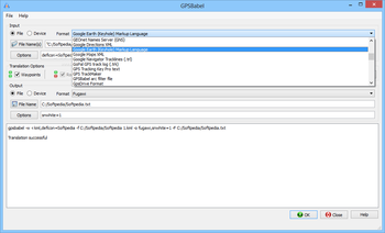 GPSBabel screenshot 4