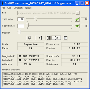 GpsDiffuser screenshot