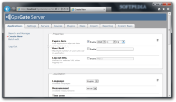 GpsGate Server screenshot 3