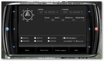 GpsSimul screenshot