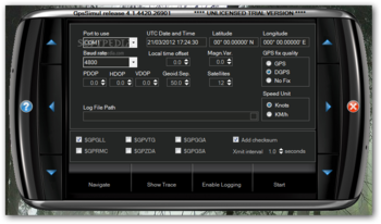 GpsSimul screenshot 2