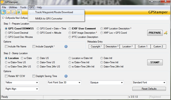 GPStamper screenshot 4