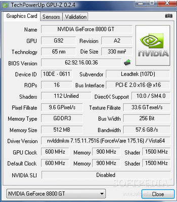 GPU-Z nLite Addon screenshot
