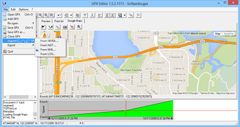 GPX Editor screenshot 2