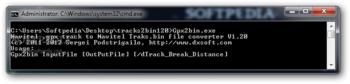 Gpx2bin screenshot