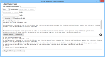 GR Line Numerizer screenshot