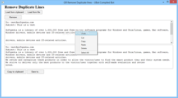 GR Remove Duplicate Lines screenshot 2