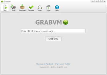 GrabVM Downloader screenshot