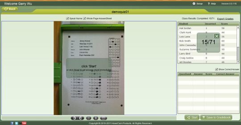 GradeCentral Assessment Software screenshot